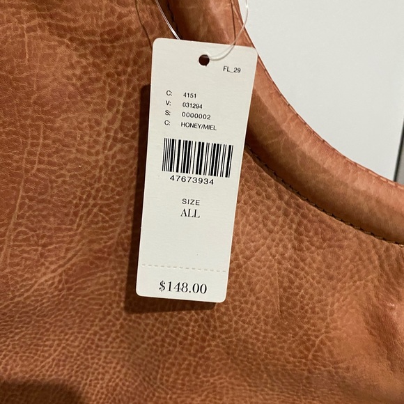 NWT-anthropologie leather tote - Picture 3 of 6